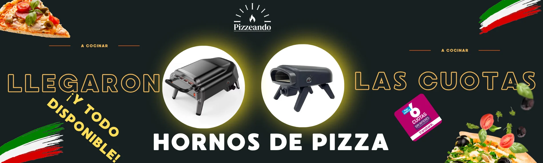 Hornos de pizza a gas cuotas